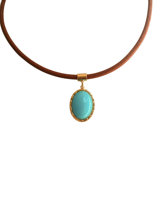 CHOKER TURQUESA