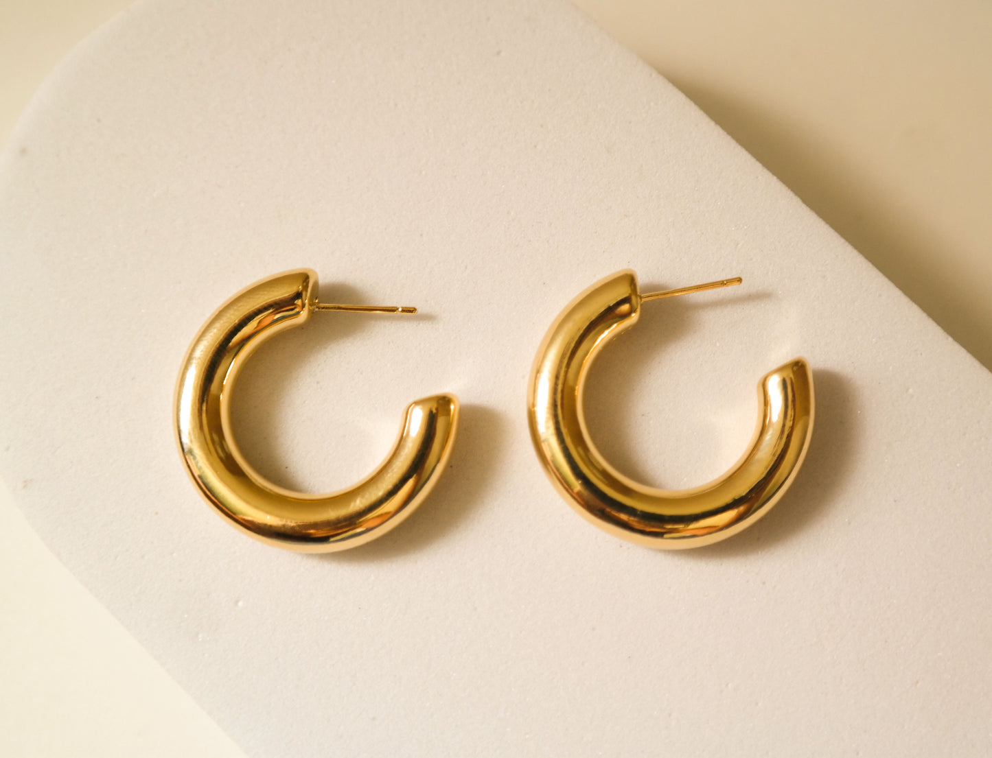 ARGOLA TUBE OURO